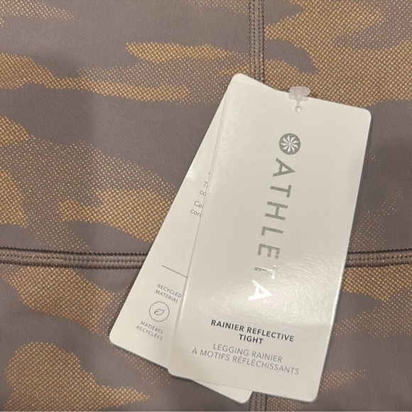 BAG361. NWT ATHLETA Rainier Reflective Womens Tight Size 2X - Picture 2 of 7
